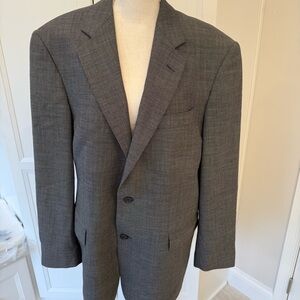 Men's 346 Brooks Brothers Stretch Gray Blazer